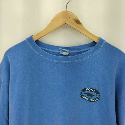 クレイジーシャツ CRAZY SHIRTS コットン プリント クルーネック 半袖Tシャツ メンズ JPN:L