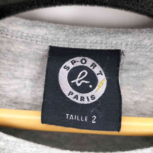 アニエスベースポーツ agnes b. SPORT プリントクルーネックTシャツ メンズ JPN:2