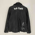 ONEMADE LAM LEATHER HAND PAINTED W-RIDERS JACKET ラムレザー ハンドペイント ダブルライダースジャケット メンズ 48