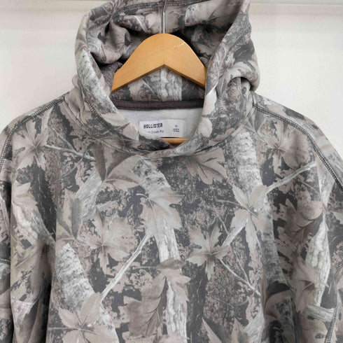 ホリスター Hollister リアルツリーカモ 裏起毛 プルオーバー パーカー メンズ import:M