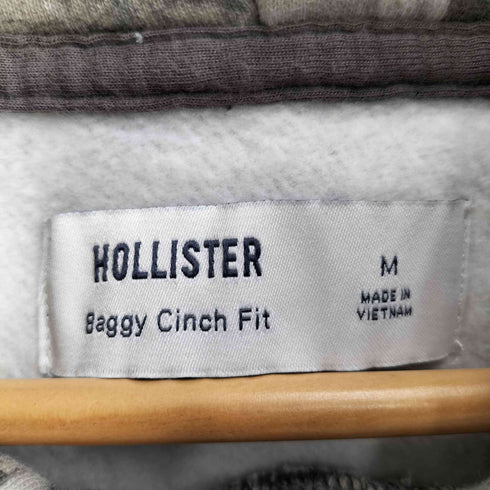 ホリスター Hollister リアルツリーカモ 裏起毛 プルオーバー パーカー メンズ import:M