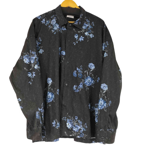 ジュンレッド JUNRed 花柄 開襟シャツ メンズ