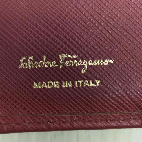 サルヴァトーレフェラガモ Salvatore Ferragamo イタリア製 ガンチーニ 二つ折り財布 レディース