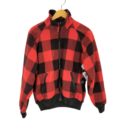 コロンビアスポーツウェア Columbia Sportswear 90S 紺タグ バッファローチェックフリースジャケット メンズ import:L