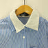 UNNNSAD Lace Layered Striped Shirt レース レイヤード L/S ストライプ シャツ レディース import:S