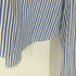 RECTO 22SS Cropped Striped Shirt Pullover L/S クロップド ハーフボタン ストライプ シャツ プルオーバー レディース FREE
