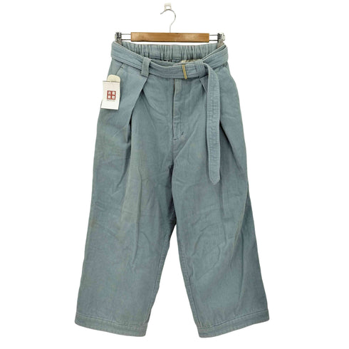 A(LEFRUDE)E ベルテッド タックデザイン コーデュロイパンツ メンズ S