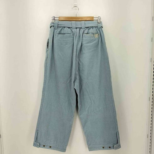 A(LEFRUDE)E ベルテッド タックデザイン コーデュロイパンツ メンズ S