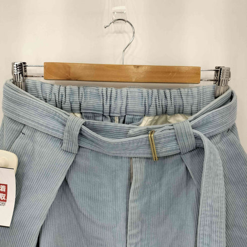 A(LEFRUDE)E ベルテッド タックデザイン コーデュロイパンツ メンズ S