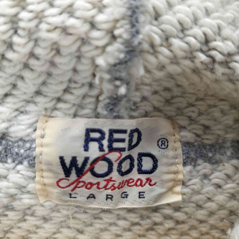 RED WOOD USA製 裏地サーマル プルオーバーパーカー メンズ L