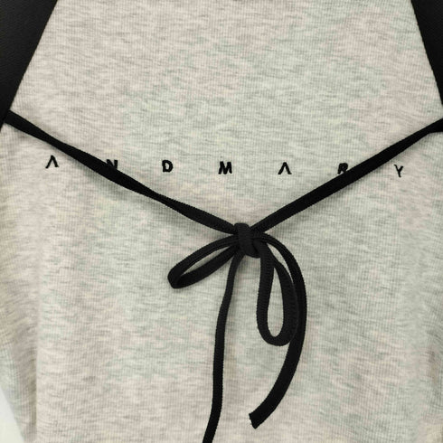 アンドマリー AND MARY Alma Ribbon Tops レディース FREE