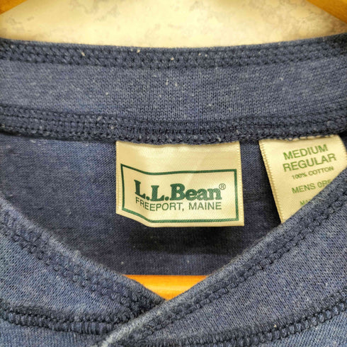 エルエルビーン L.L.Bean USA製 ヘンリーネックカットソー メンズ MEDIUM REGULAR