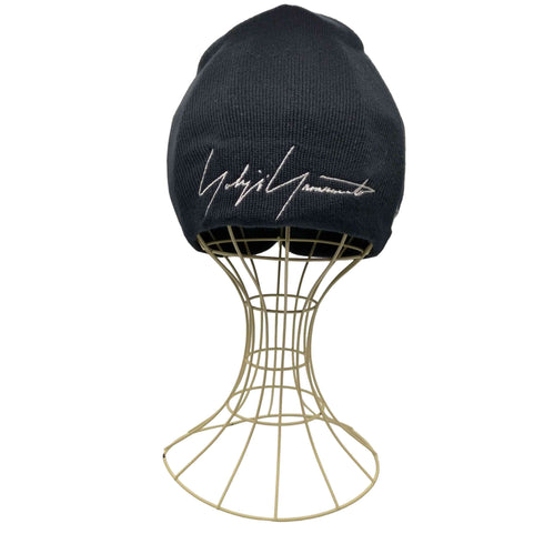 ヨウジヤマモトプールオム Yohji Yamamoto POUR HOMME 20AW BLEND BEANIE YY LO ブレンド ビーニー ニット キャップ メンズ