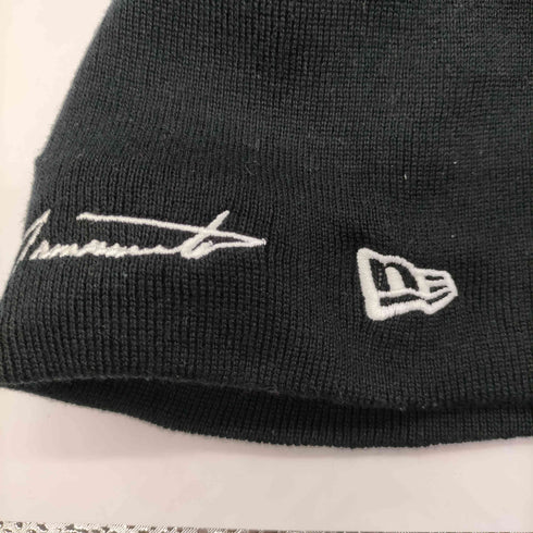 ヨウジヤマモトプールオム Yohji Yamamoto POUR HOMME 20AW BLEND BEANIE YY LO ブレンド ビーニー ニット キャップ メンズ