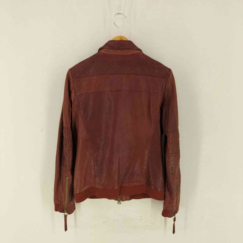 ジョンブル Johnbull ラムレザー ジップアップジャケット メンズ JPN:L