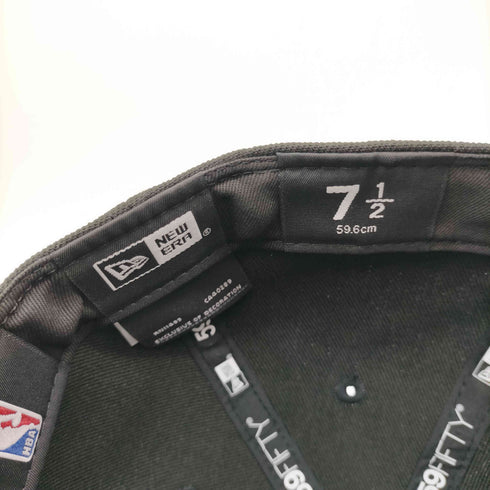 ニューエラ NEW ERA 59FIFTY バスケットボール チーム ロゴ 刺繍 6パネル キャップ メンズ 7 1/2