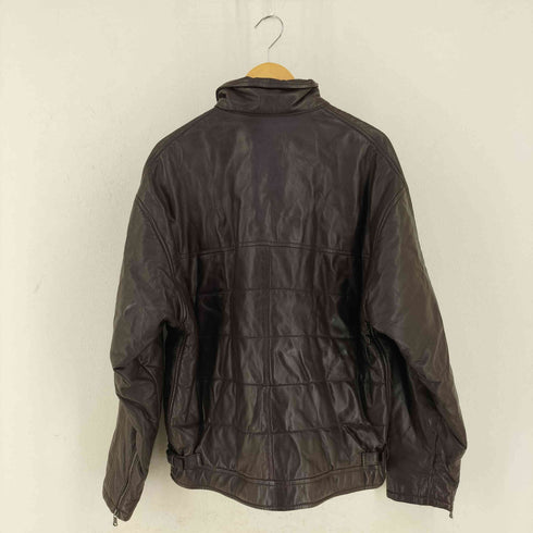 ブルーノマリ BRUNO MAGLI イタリア製 フード収納 レザージャケット メンズ 40