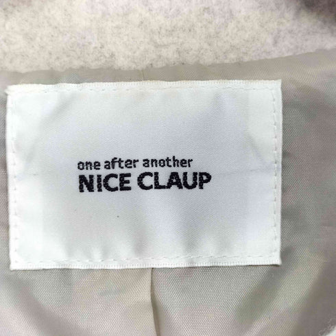 ナイスクラップ NICE CLAUP ケープ付きロングステンカラーコート レディース FREE