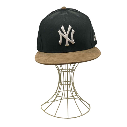 ニューエラ NEW ERA 59FIFTY ベースボールチーム ロゴ 刺繍 バイカラー スウェード 6パネル キャップ メンズ 7 1/2