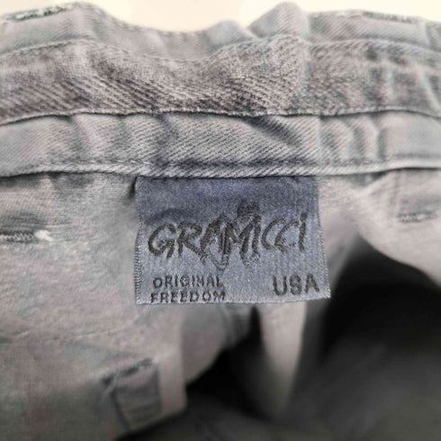 グラミチ GRAMICCI 後染めベイカーパンツ メンズ 32