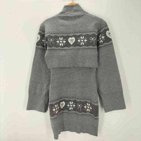 バブルス BUBBLES ノルディックアンサンブルワンピース レディース JPN:M