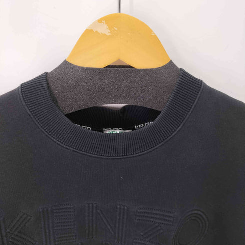 ケンゾーパリス KENZO PARIS フロント刺繍デザイン コットンスウェット メンズ JPN:XL