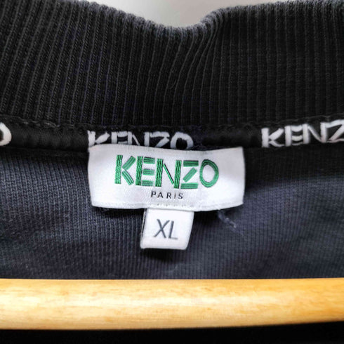 ケンゾーパリス KENZO PARIS フロント刺繍デザイン コットンスウェット メンズ JPN:XL