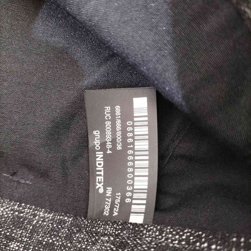 ザラ ZARA TEXTURED BALLOON FIT TROUSERS メンズ 36