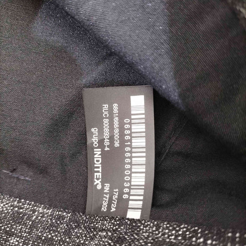 ザラ ZARA TEXTURED BALLOON FIT TROUSERS メンズ 36