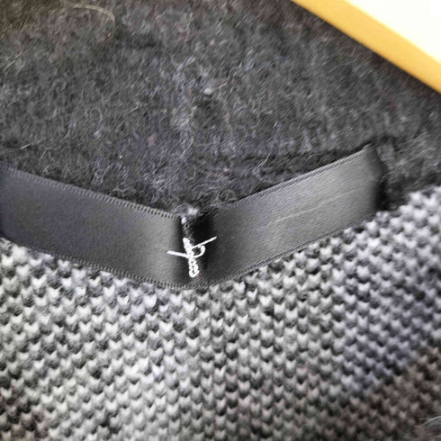 ノーアイディー NO ID. シャギージャカードニットBLZ メンズ ONE SIZE