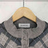 バブルス BUBBLES オープンネックチェックニットワンピース レディース JPN:M