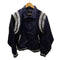 ニューエラ NEW ERA 23SS BLACK LABEL NYLON VARSITY JACKET ナイロン ヴァーシティ ジャケット メンズ import:XL
