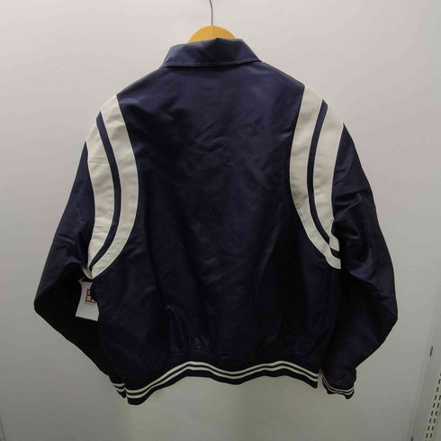 ニューエラ NEW ERA 23SS BLACK LABEL NYLON VARSITY JACKET ナイロン ヴァーシティ ジャケット メンズ import:XL