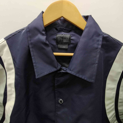 ニューエラ NEW ERA 23SS BLACK LABEL NYLON VARSITY JACKET ナイロン ヴァーシティ ジャケット メンズ import:XL