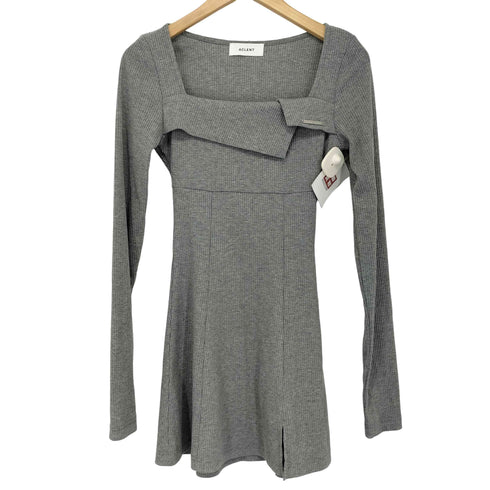 アクレント ACLENT Flap flare rib mini dress レディース FREE