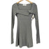 アクレント ACLENT Flap flare rib mini dress レディース FREE