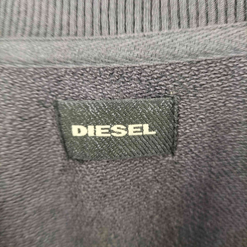 ディーゼル DIESEL グラフィックプリント クルーネックスウェット メンズ M