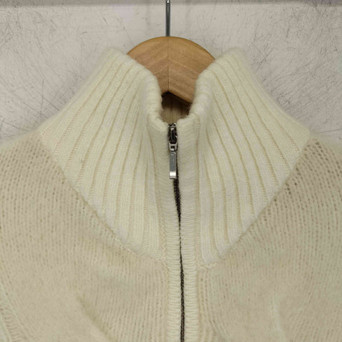 シャルルシャトン charles chaton mix cable knit cardigan レディース