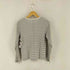 OURUS HEART RIB BORDER T-SHIRT レディース