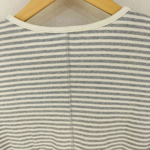 OURUS HEART RIB BORDER T-SHIRT レディース