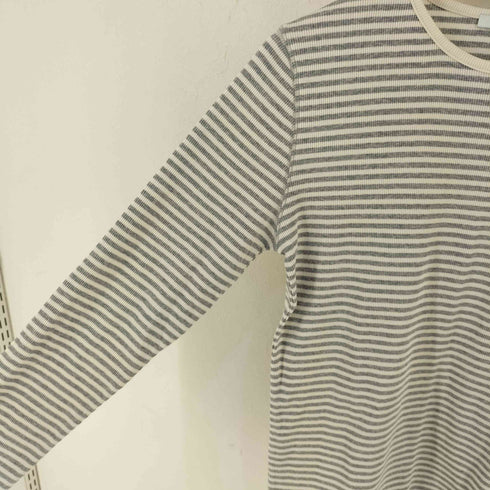 OURUS HEART RIB BORDER T-SHIRT レディース