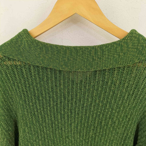 ザラ ZARA Oversized Knit Polo Sweater Top レディース S