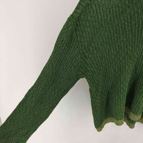 ザラ ZARA Oversized Knit Polo Sweater Top レディース S