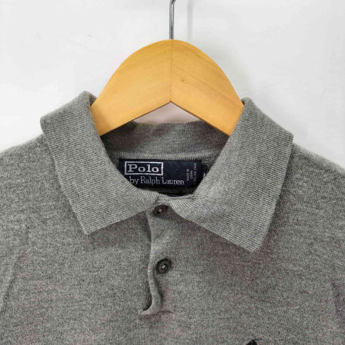 ポロラルフローレン POLO RALPH LAUREN メリノウール ニットポロ レディース import:M
