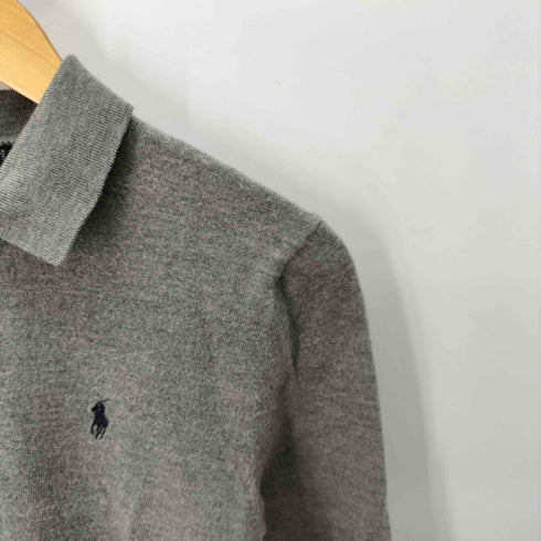 ポロラルフローレン POLO RALPH LAUREN メリノウール ニットポロ レディース import:M