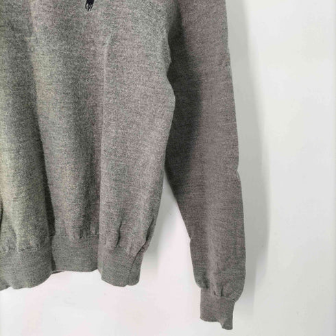 ポロラルフローレン POLO RALPH LAUREN メリノウール ニットポロ レディース import:M