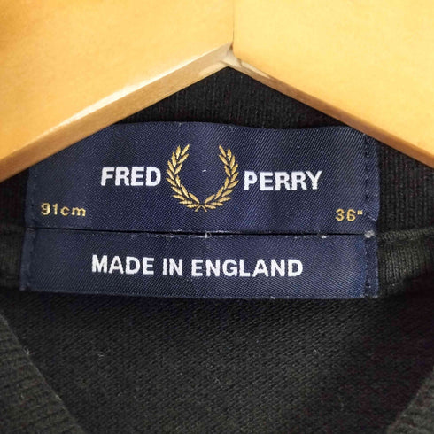 フレッドペリー FRED PERRY MADE IN ENGLAND The Fred Perry Shirt ロゴ刺繍 半袖 ポロシャツ メンズ UK:36