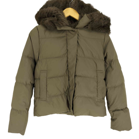 アーバンリサーチ URBAN RESEARCH 21AW ラビットフードストレッチショートダウン レディース JPN:36