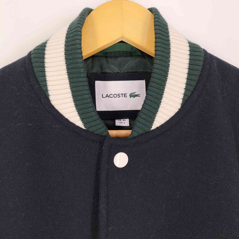 ラコステ LACOSTE ウールブレンドスタジアムジャケット メンズ FR:46
