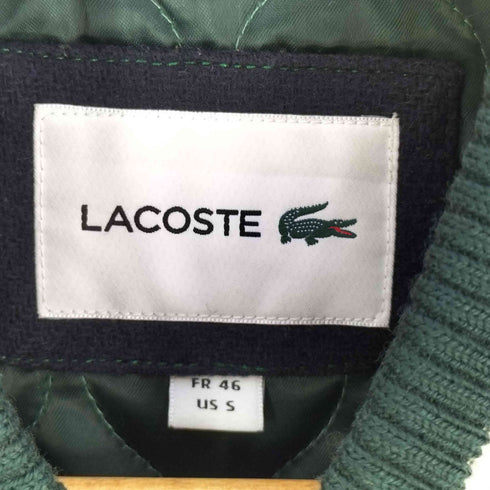 ラコステ LACOSTE ウールブレンドスタジアムジャケット メンズ FR:46